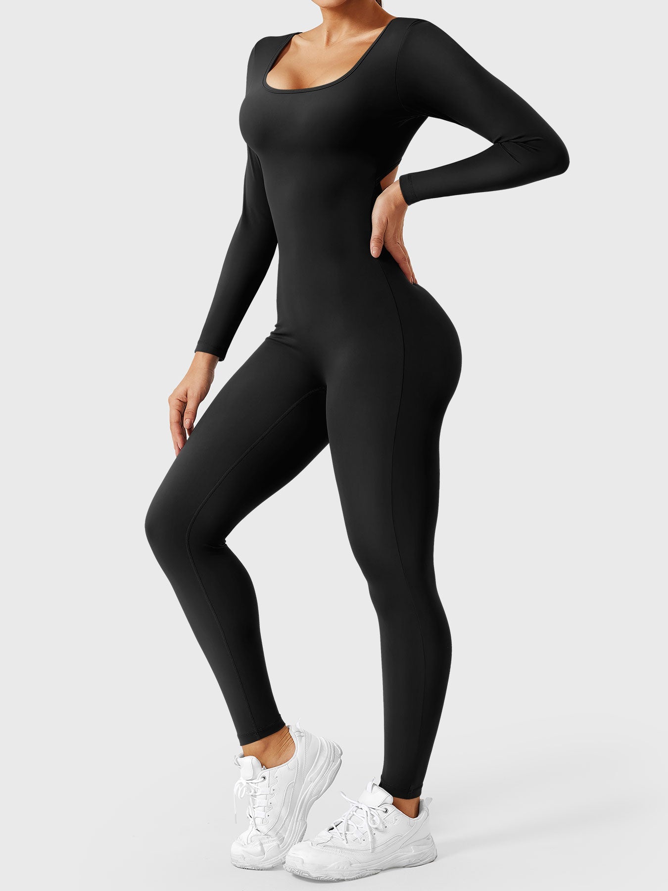 Yeoreo Lizvette jumpsuit met lange mouwen