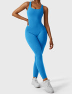 Yeoreo Lizvette jumpsuit met V-rug
