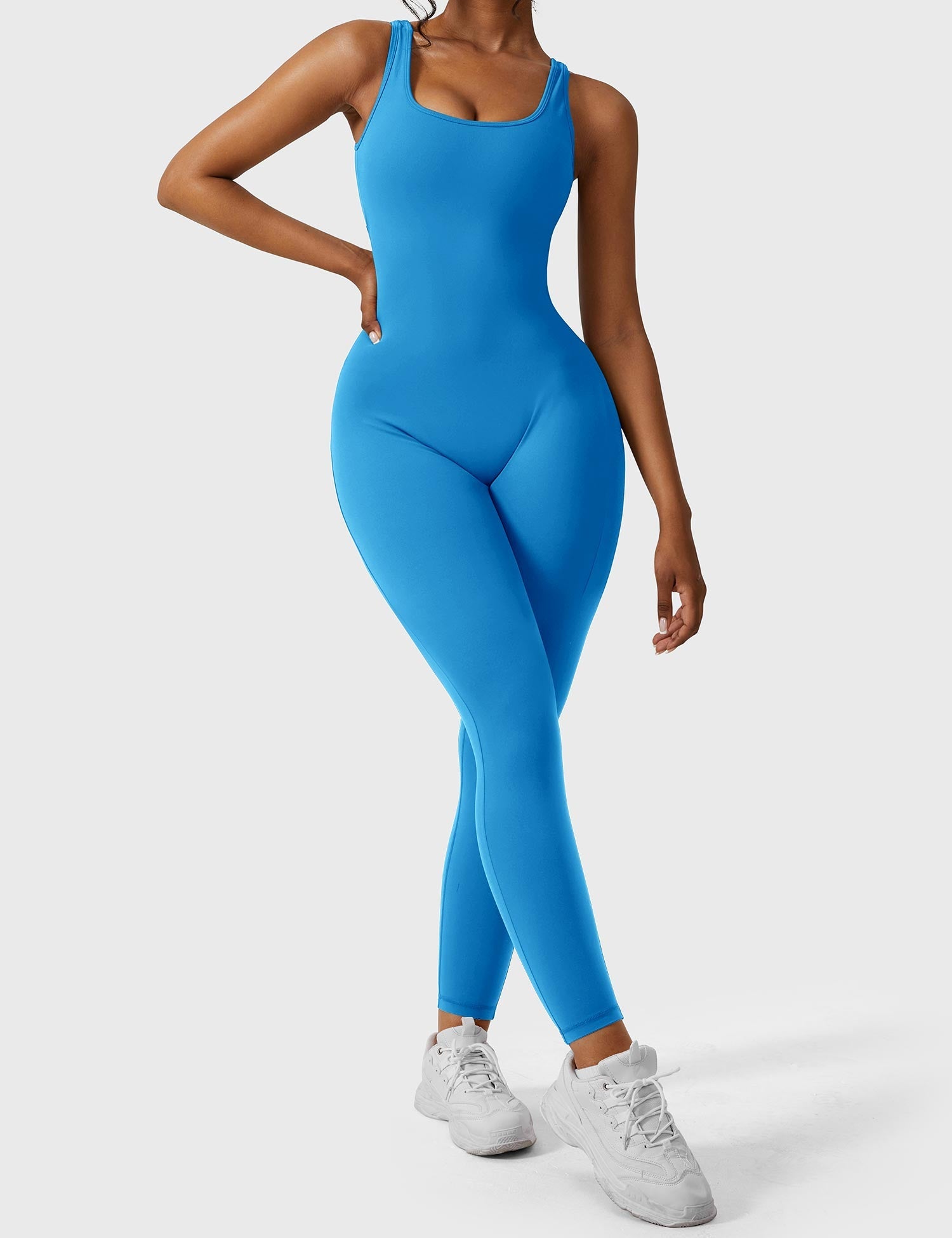 Yeoreo Lizvette jumpsuit met V-rug