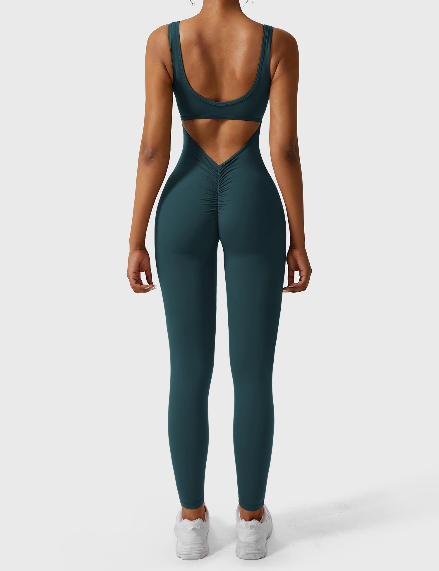 Yeoreo Lizvette jumpsuit met V-rug