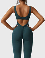 Yeoreo Lizvette jumpsuit met V-rug