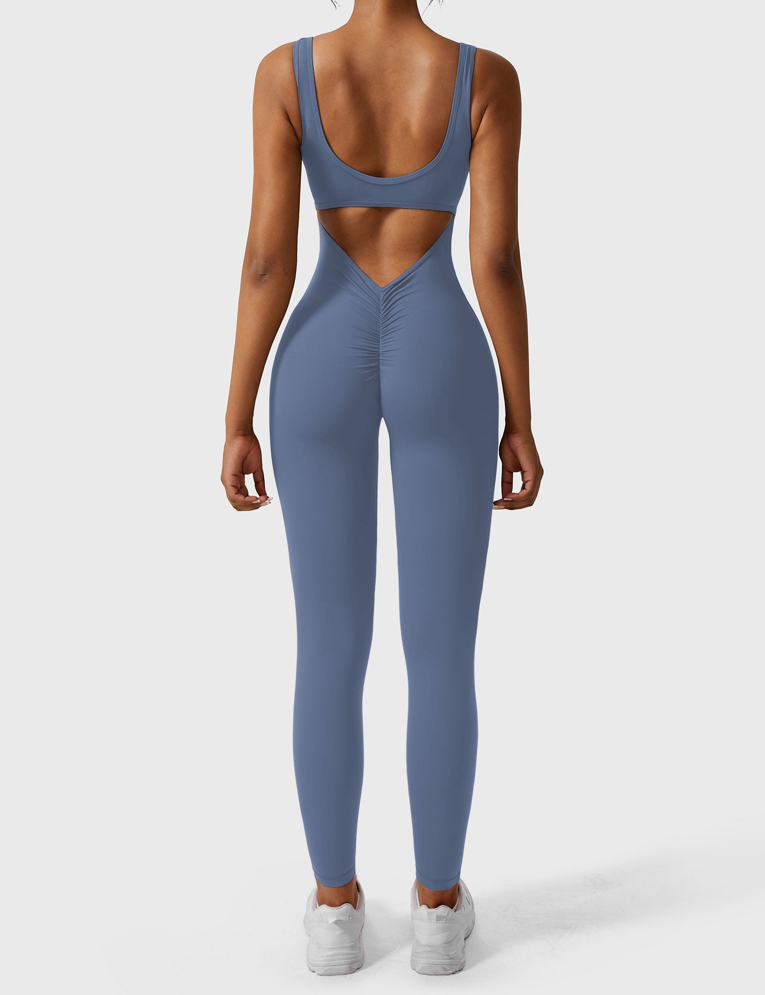 Yeoreo Lizvette jumpsuit met V-rug