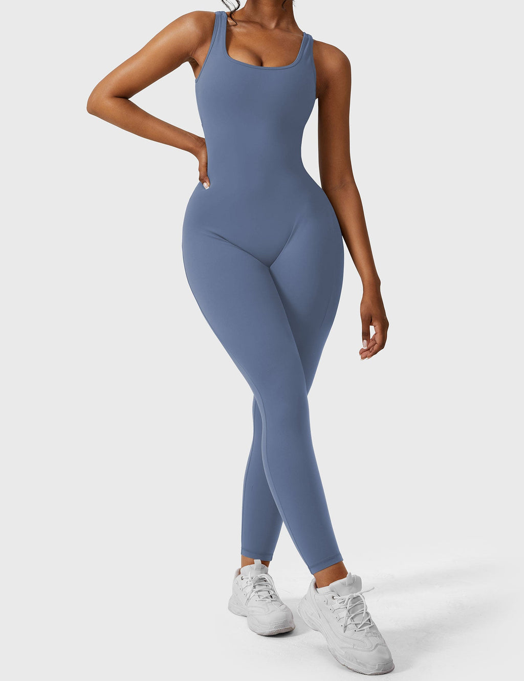 Yeoreo Lizvette jumpsuit met V-rug