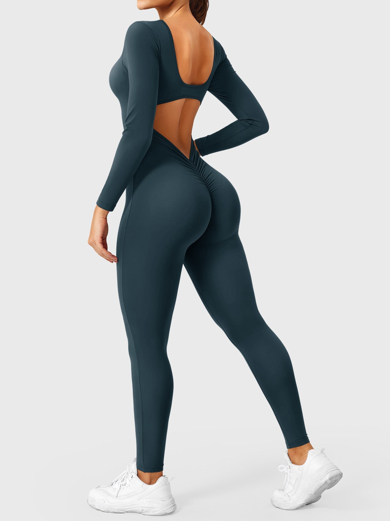Yeoreo Lizvette jumpsuit met lange mouwen