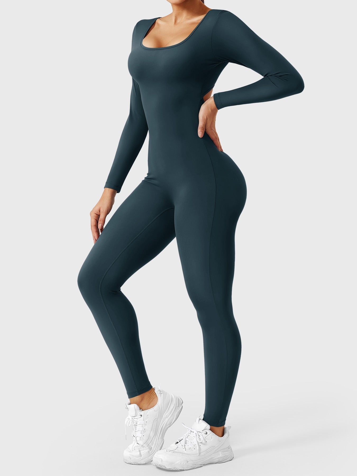 Yeoreo Lizvette jumpsuit met lange mouwen