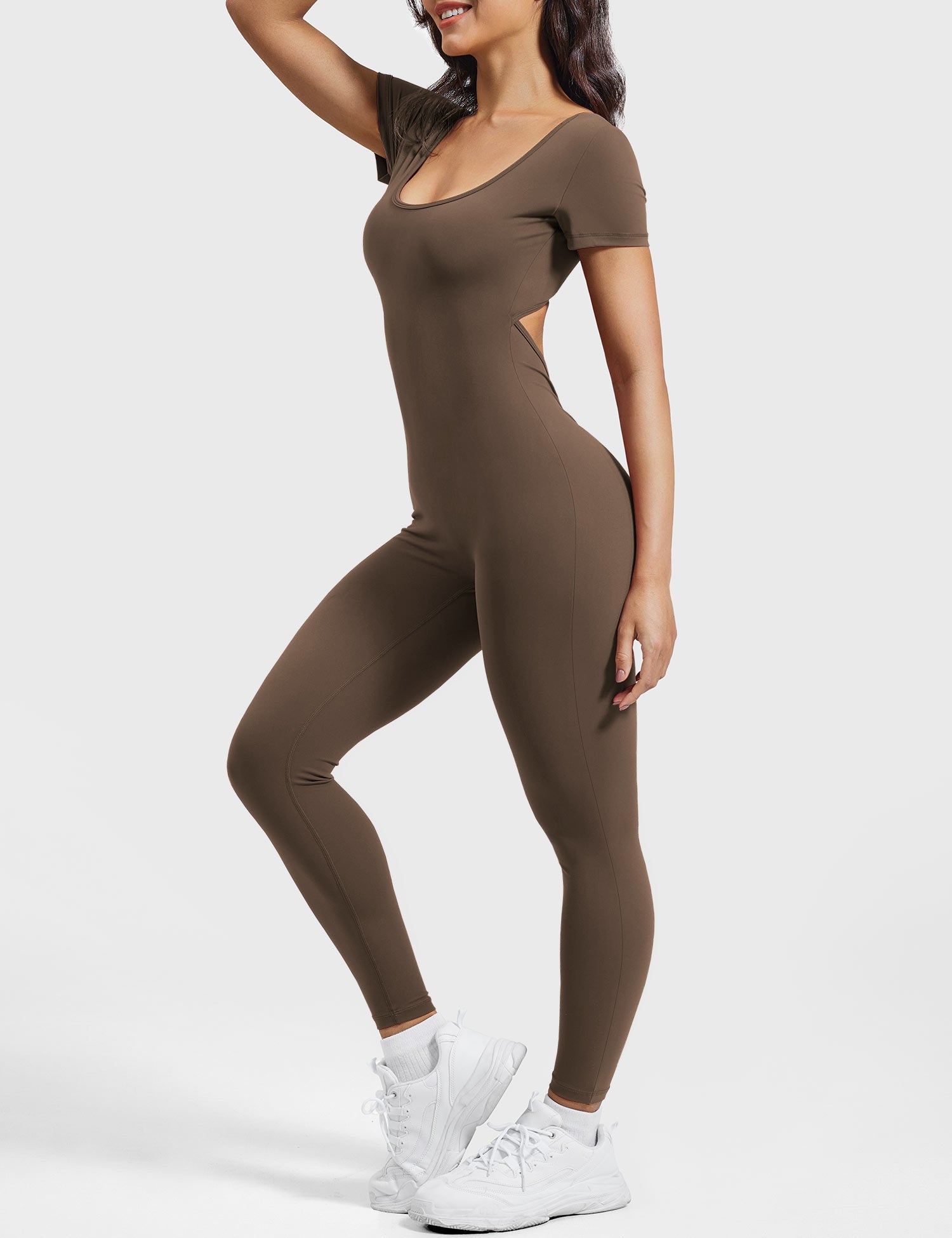 Yeoreo Lizvette jumpsuit met korte mouwen