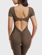 Yeoreo Lizvette jumpsuit met korte mouwen