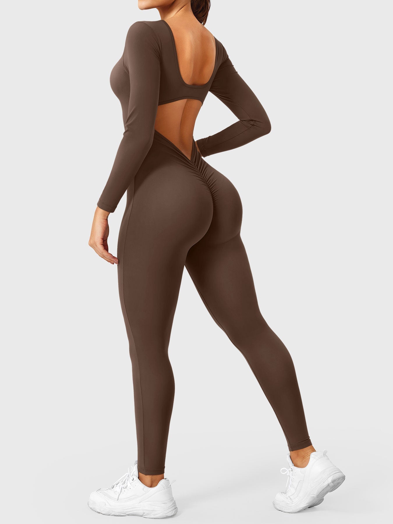 Yeoreo Lizvette jumpsuit met lange mouwen