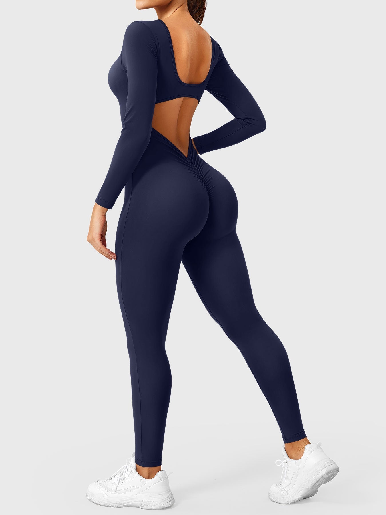 Yeoreo Lizvette jumpsuit met lange mouwen