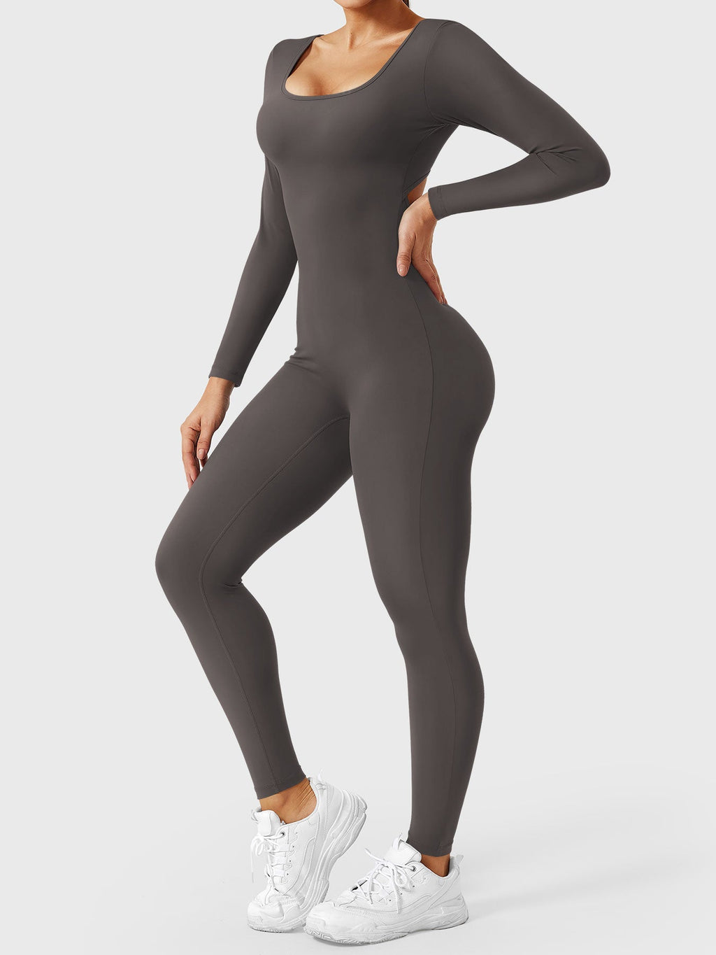 Yeoreo Lizvette jumpsuit met lange mouwen