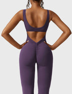 Yeoreo Lizvette jumpsuit met V-rug