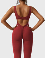 Yeoreo Lizvette jumpsuit met V-rug