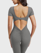 Yeoreo Lizvette jumpsuit met korte mouwen