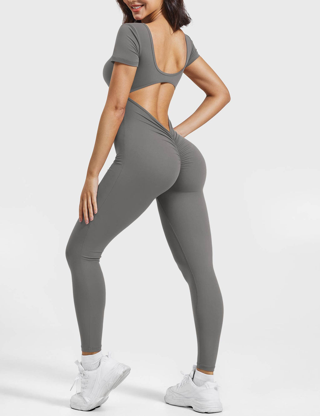 Yeoreo Lizvette jumpsuit met korte mouwen