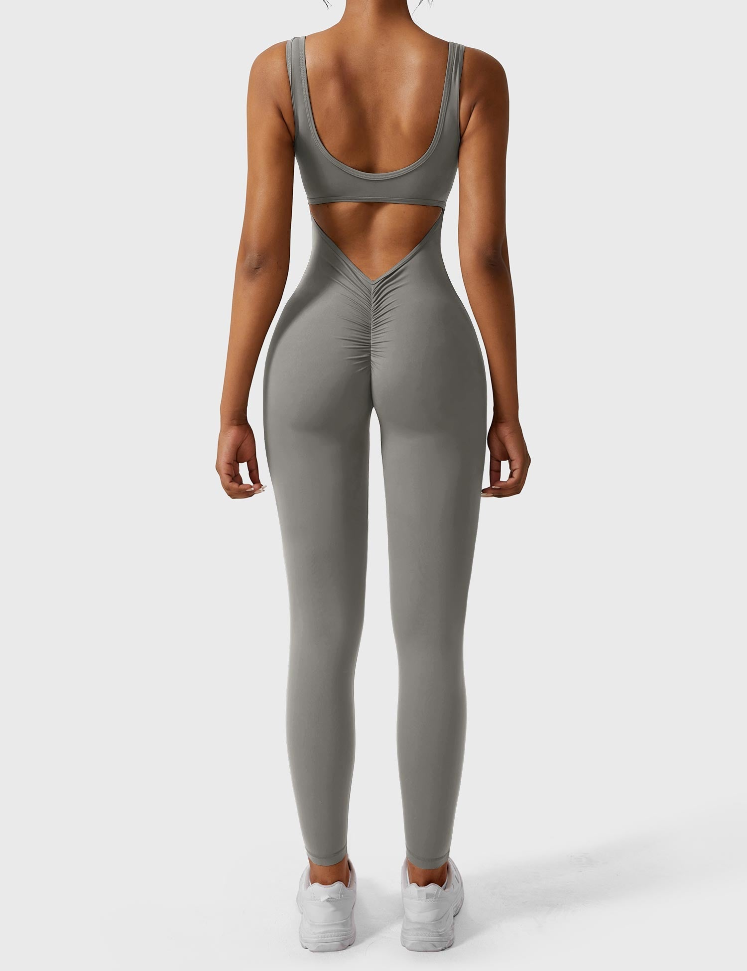 Yeoreo Lizvette jumpsuit met V-rug