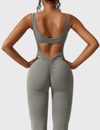 Yeoreo Lizvette jumpsuit met V-rug