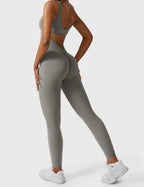 Yeoreo Lizvette jumpsuit met V-rug