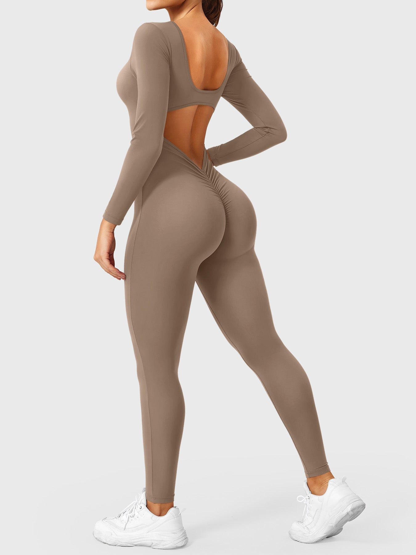Yeoreo Lizvette jumpsuit met lange mouwen