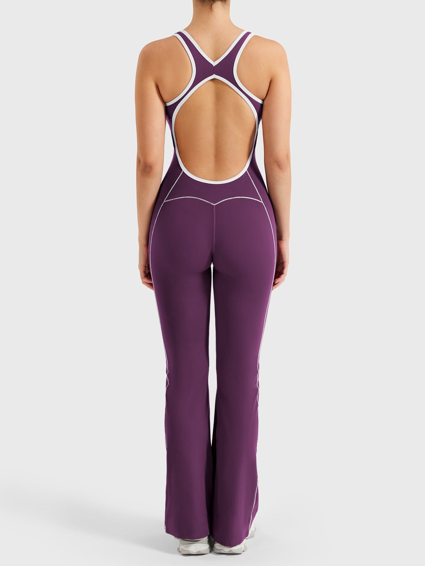 Yeoreo Antonia jumpsuit met contrasterende bies