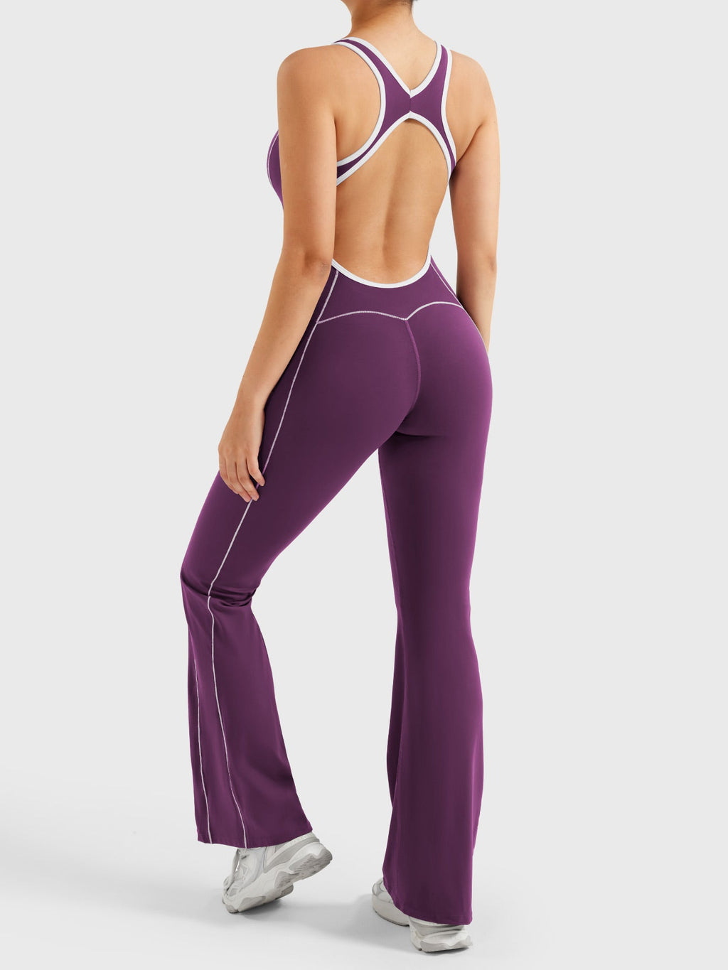 Yeoreo Antonia jumpsuit met contrasterende bies