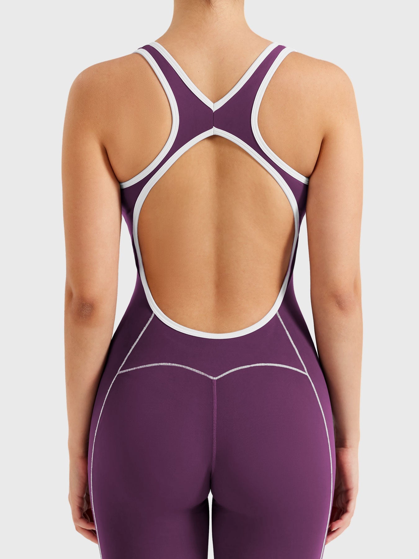 Yeoreo Antonia jumpsuit met contrasterende bies