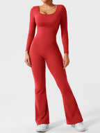 Yeoreo Lizvette jumpsuit met lange mouwen en uitlopende mouwen