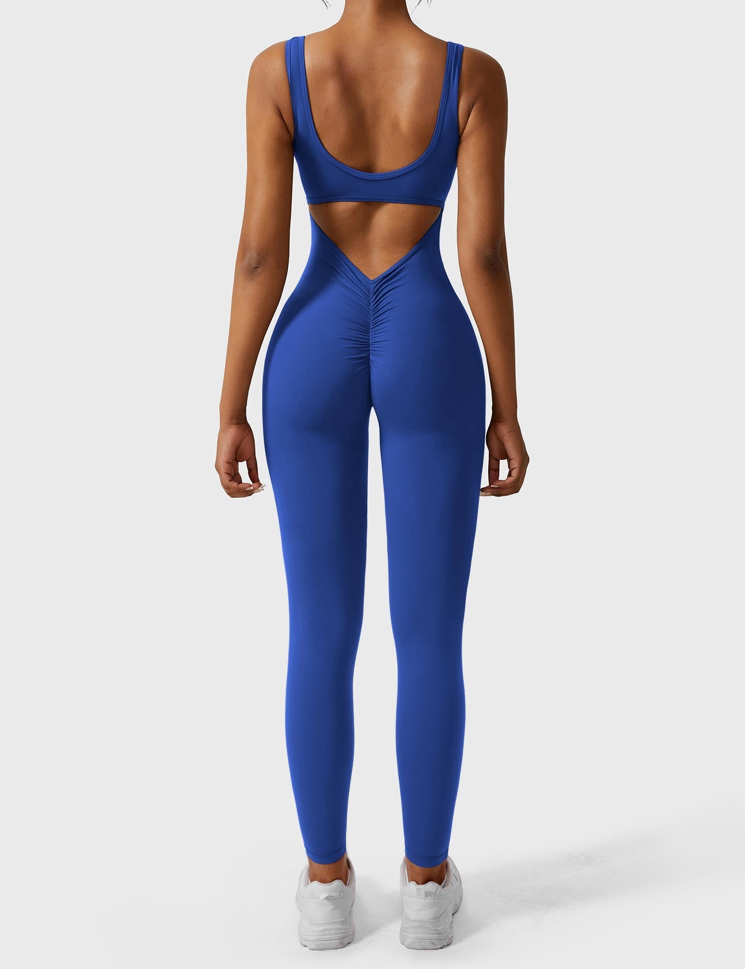 Yeoreo Lizvette jumpsuit met V-rug