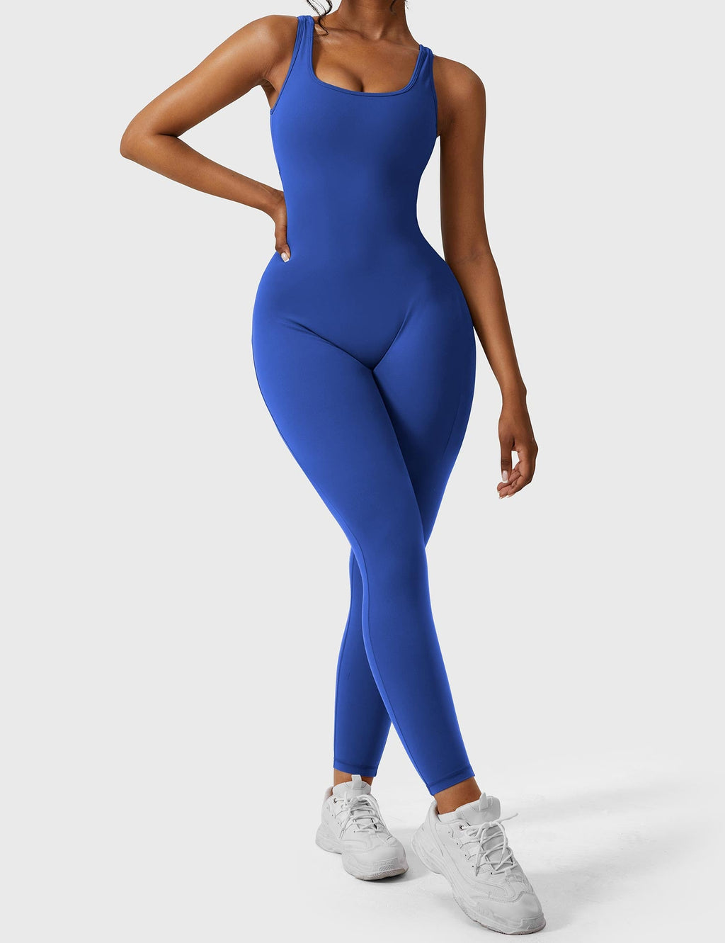 Yeoreo Lizvette jumpsuit met V-rug
