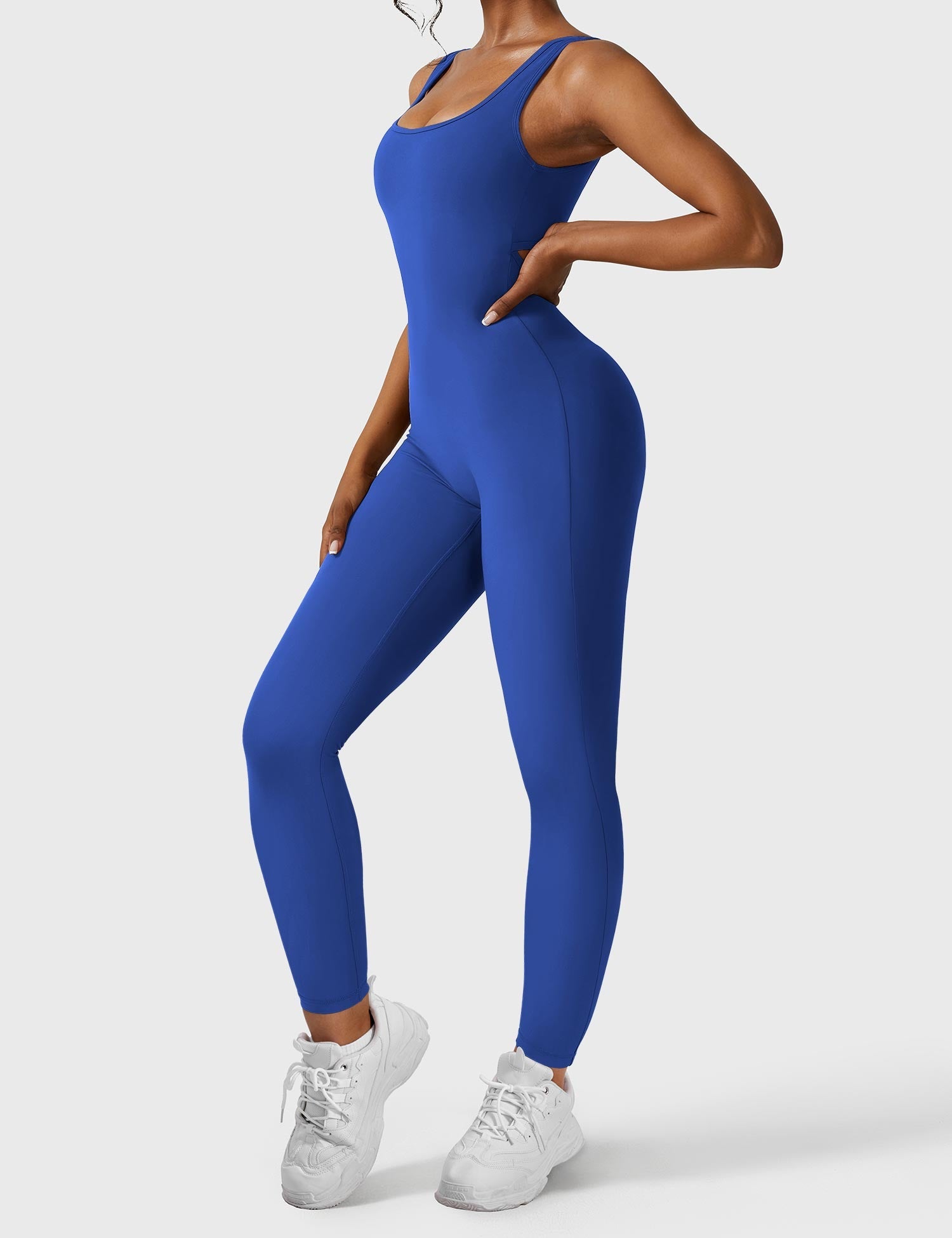 Yeoreo Lizvette jumpsuit met V-rug