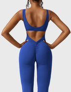Yeoreo Lizvette jumpsuit met V-rug