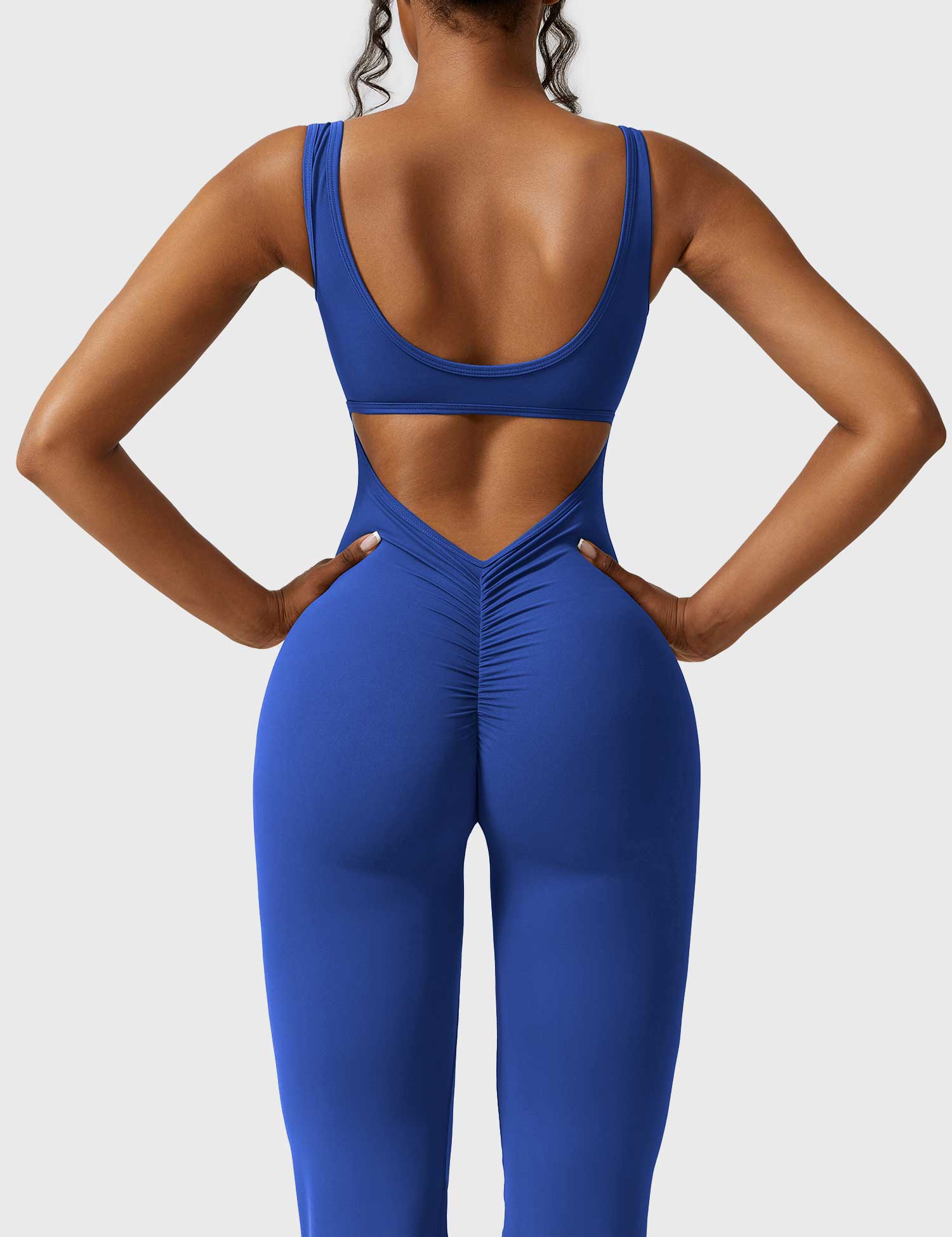 Yeoreo Lizvette jumpsuit met V-rug