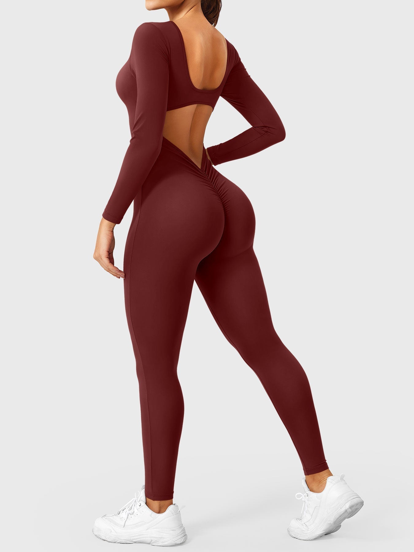 Yeoreo Lizvette jumpsuit met lange mouwen