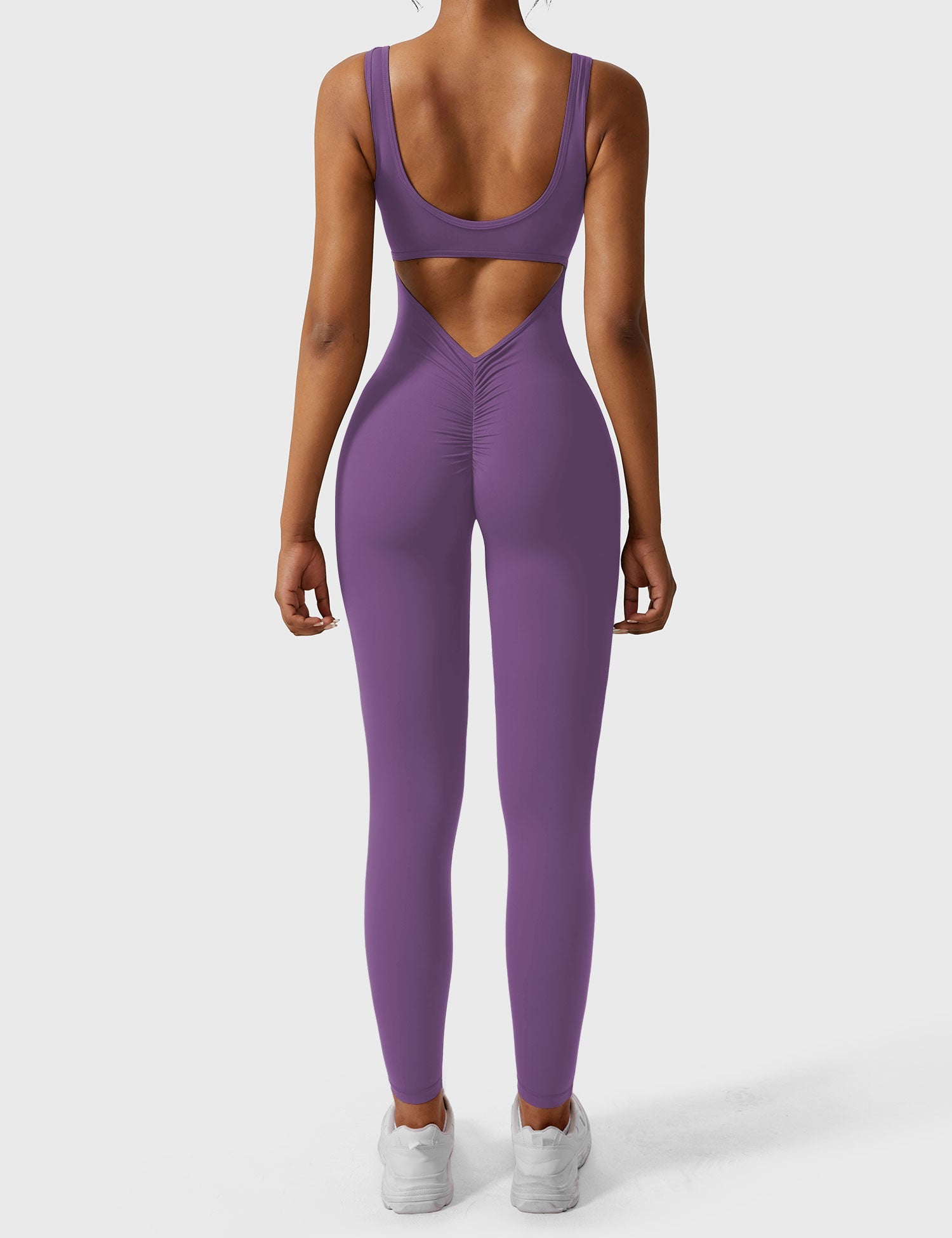 Yeoreo Lizvette jumpsuit met V-rug
