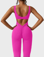 Yeoreo Lizvette jumpsuit met V-rug