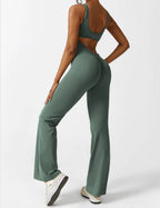 Yeoreo Lizvette uitlopende jumpsuit