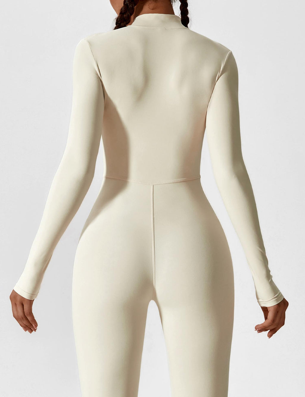 Yeoreo jumpsuit met lange mouwen en rits