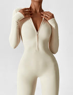 Yeoreo jumpsuit met lange mouwen en rits