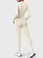 Yeoreo Belle Fleece jumpsuit met lange mouwen en rits