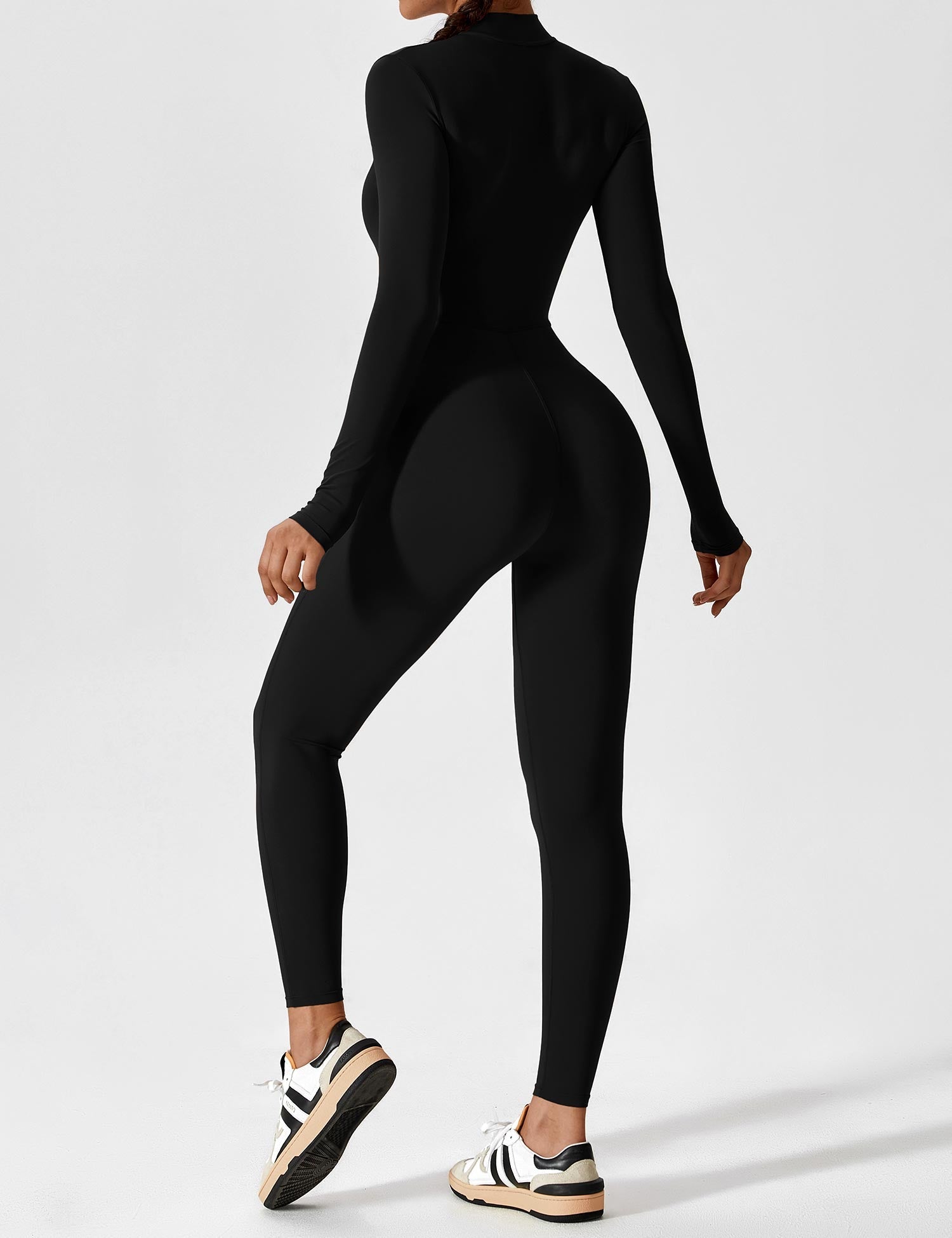 Yeoreo jumpsuit met lange mouwen en rits