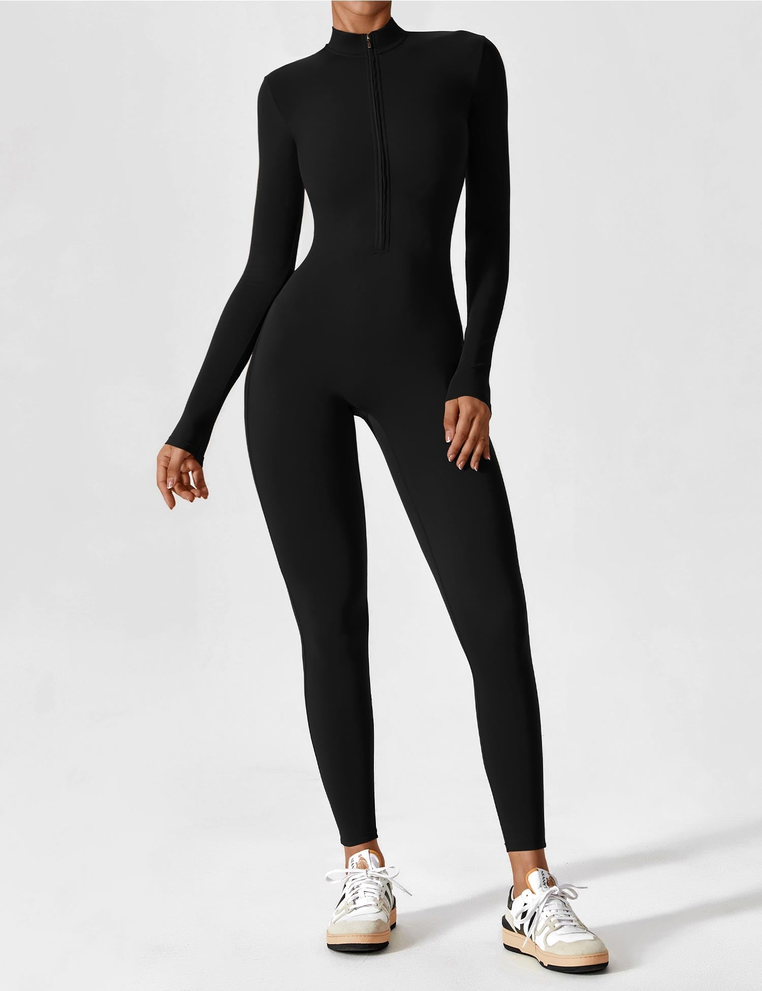 Yeoreo jumpsuit met lange mouwen en rits