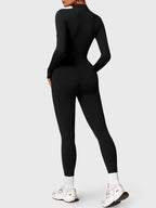 Yeoreo Belle Fleece jumpsuit met lange mouwen en rits