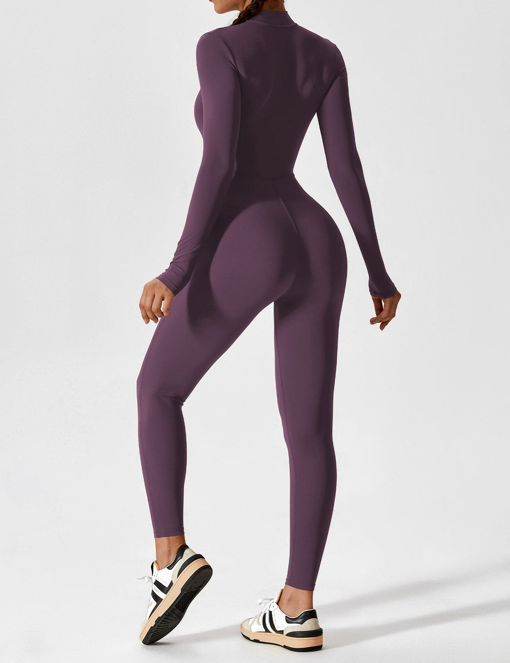 Yeoreo jumpsuit met lange mouwen en rits