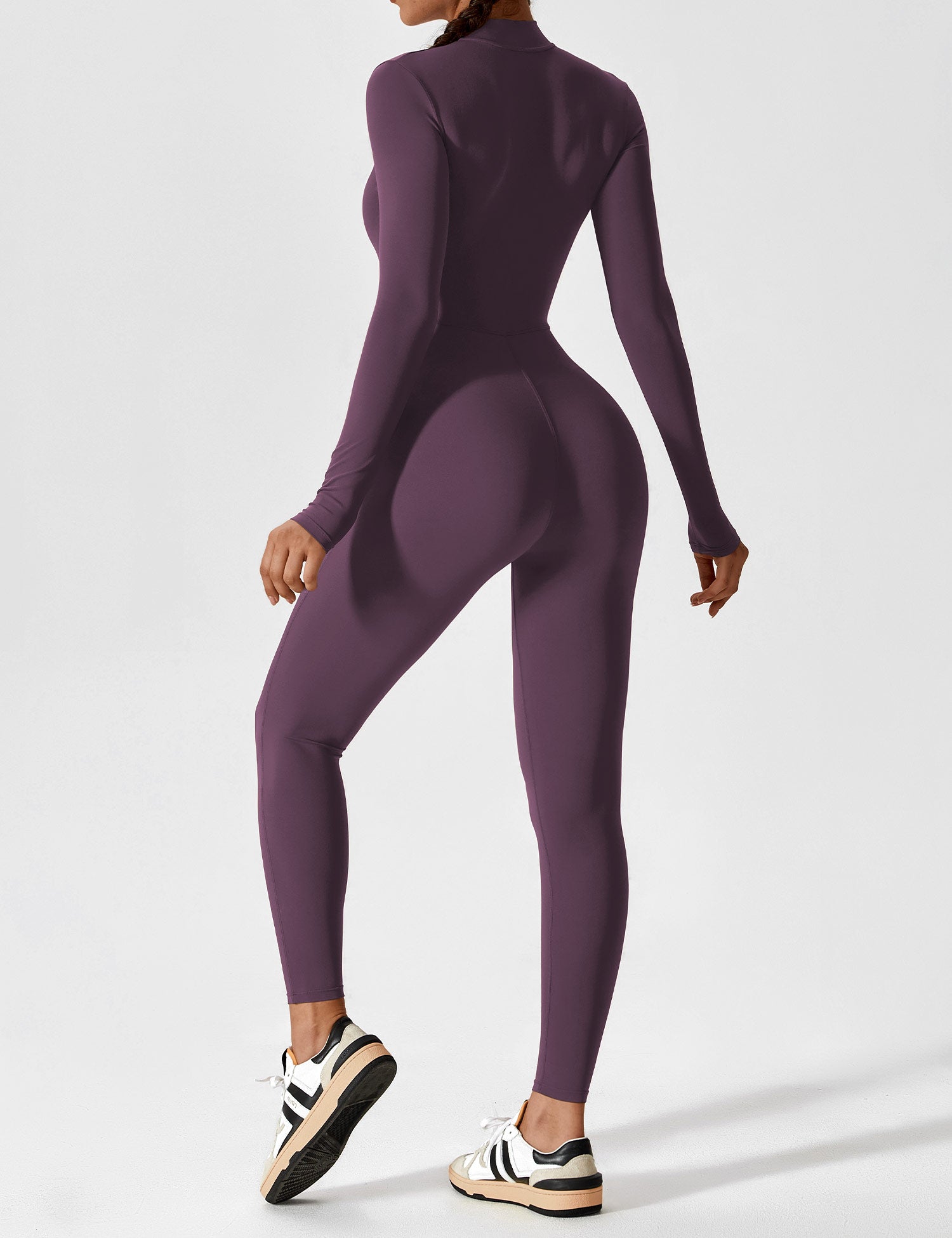 Yeoreo jumpsuit met lange mouwen en rits