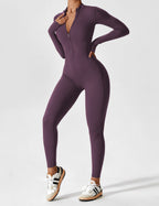 Yeoreo jumpsuit met lange mouwen en rits