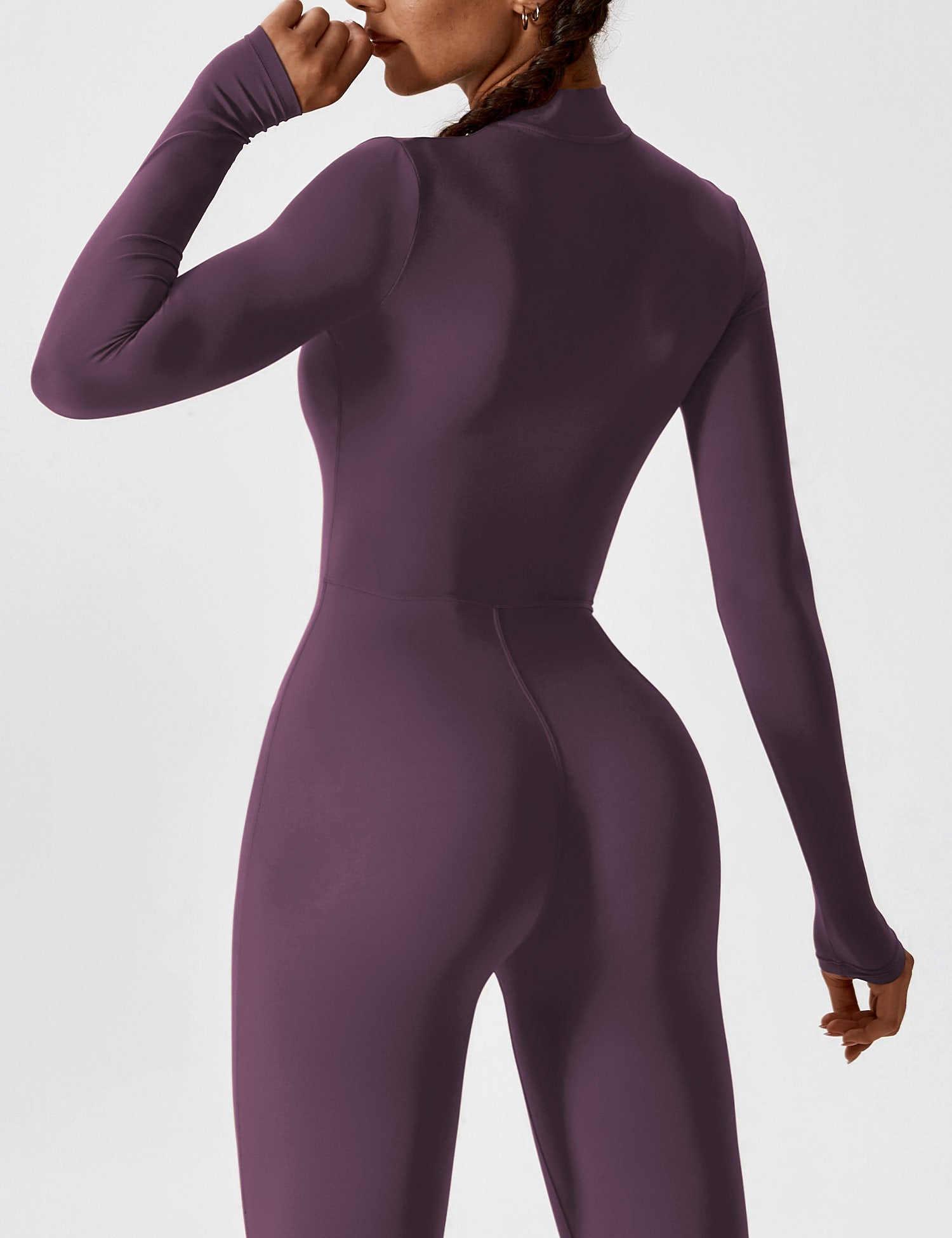 Yeoreo jumpsuit met lange mouwen en rits