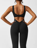 Yeoreo Lizvette uitlopende jumpsuit
