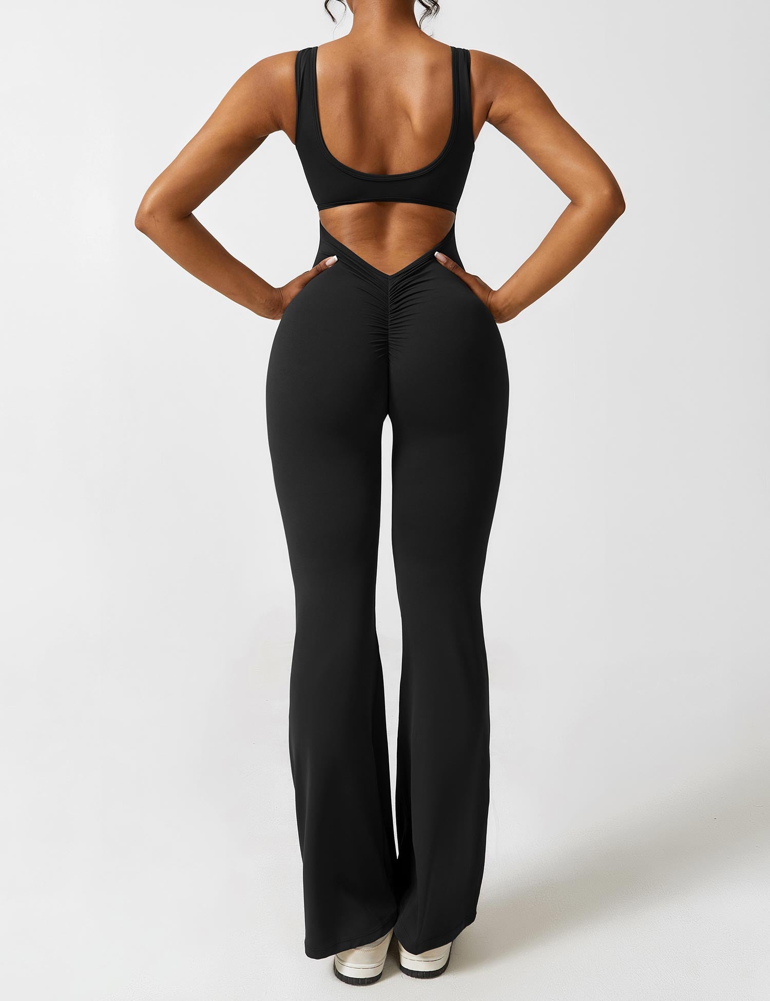 Yeoreo Lizvette uitlopende jumpsuit