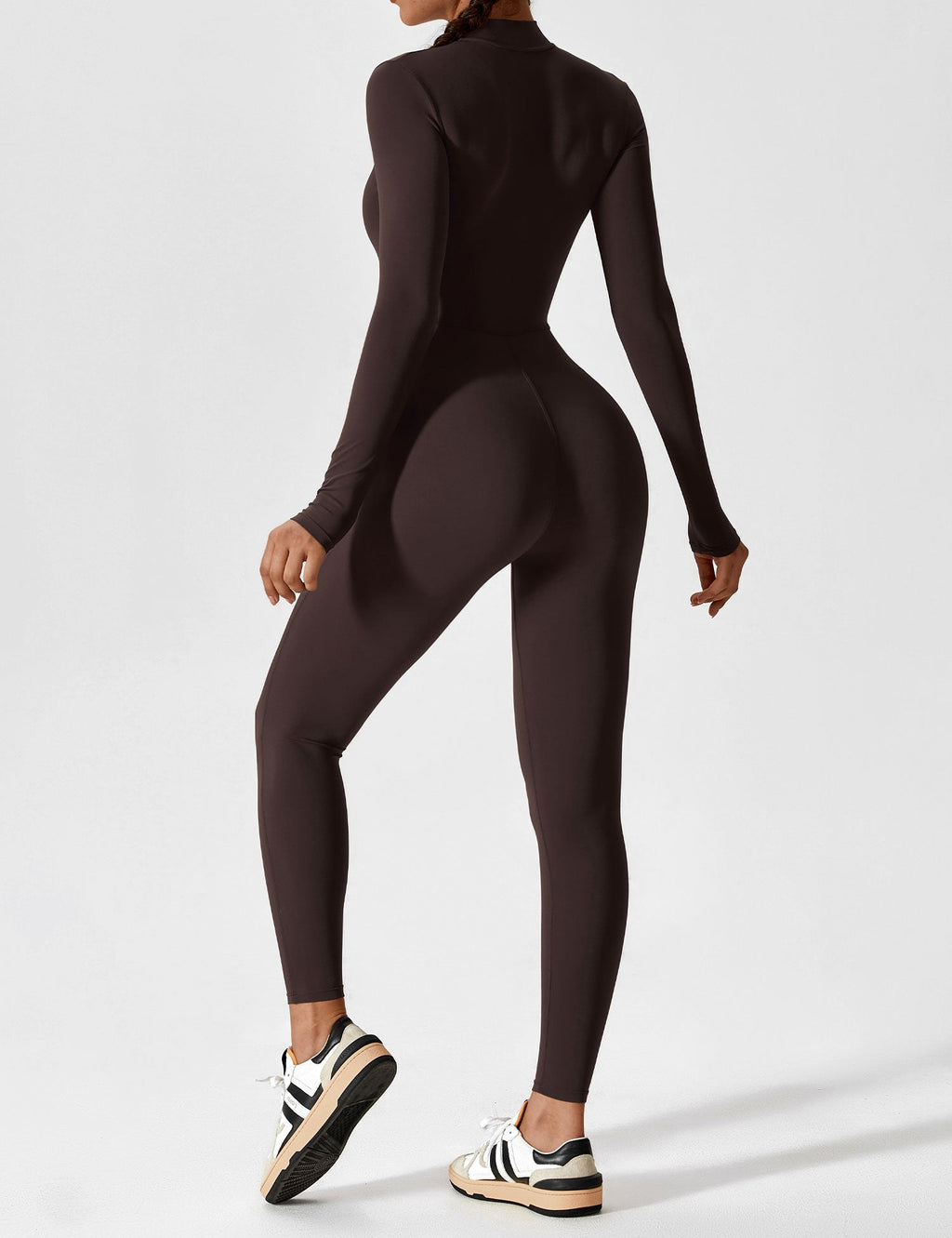 Yeoreo jumpsuit met lange mouwen en rits