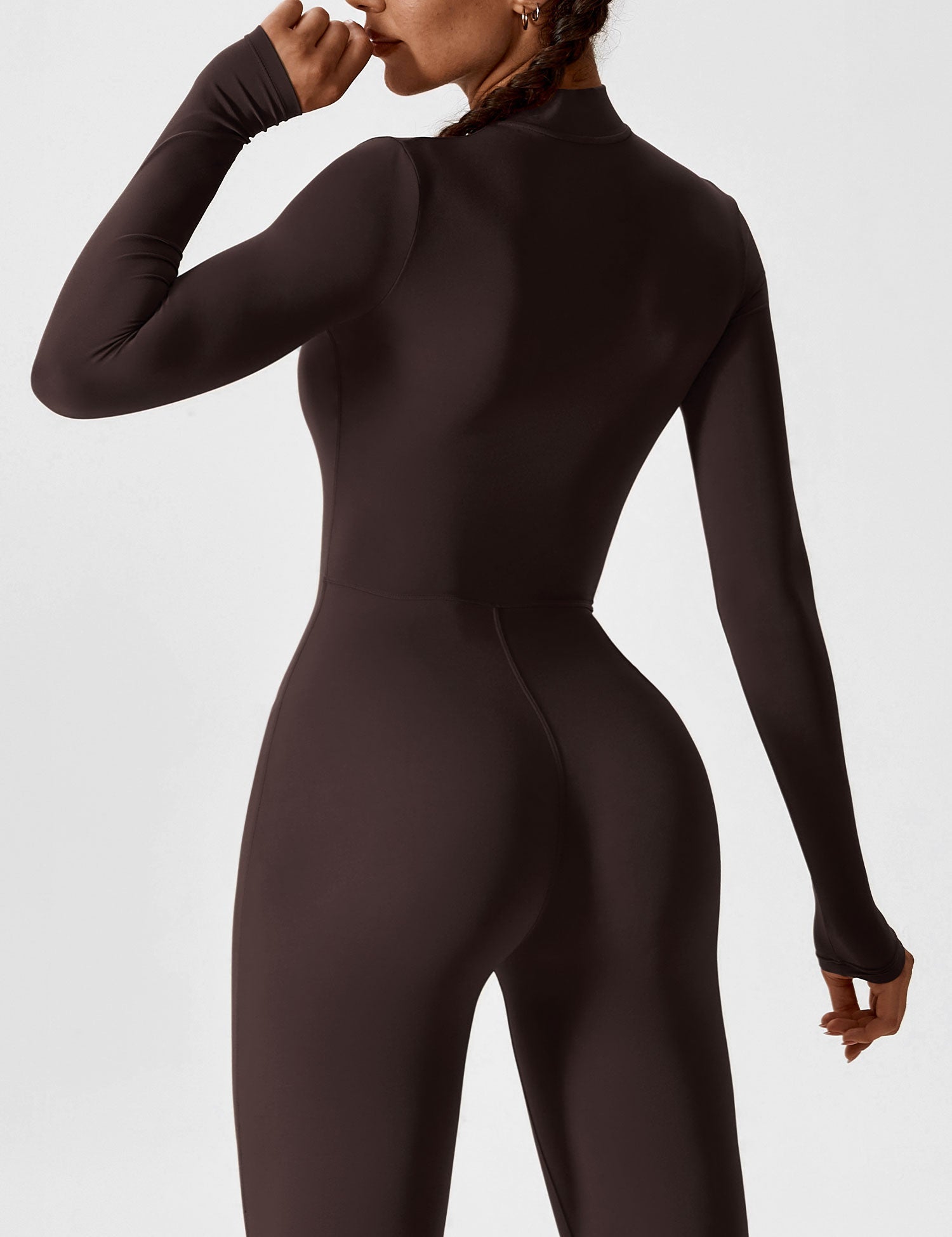 Yeoreo jumpsuit met lange mouwen en rits