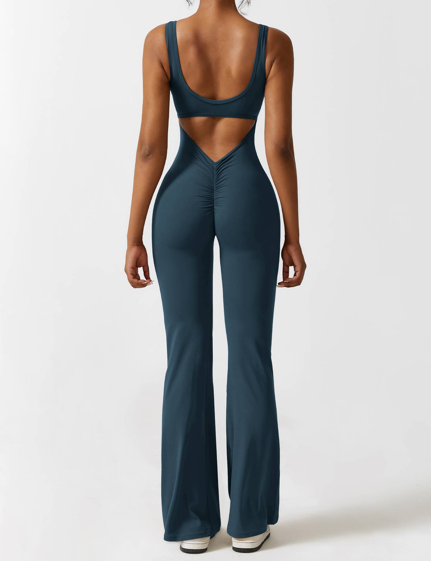 Yeoreo Lizvette uitlopende jumpsuit